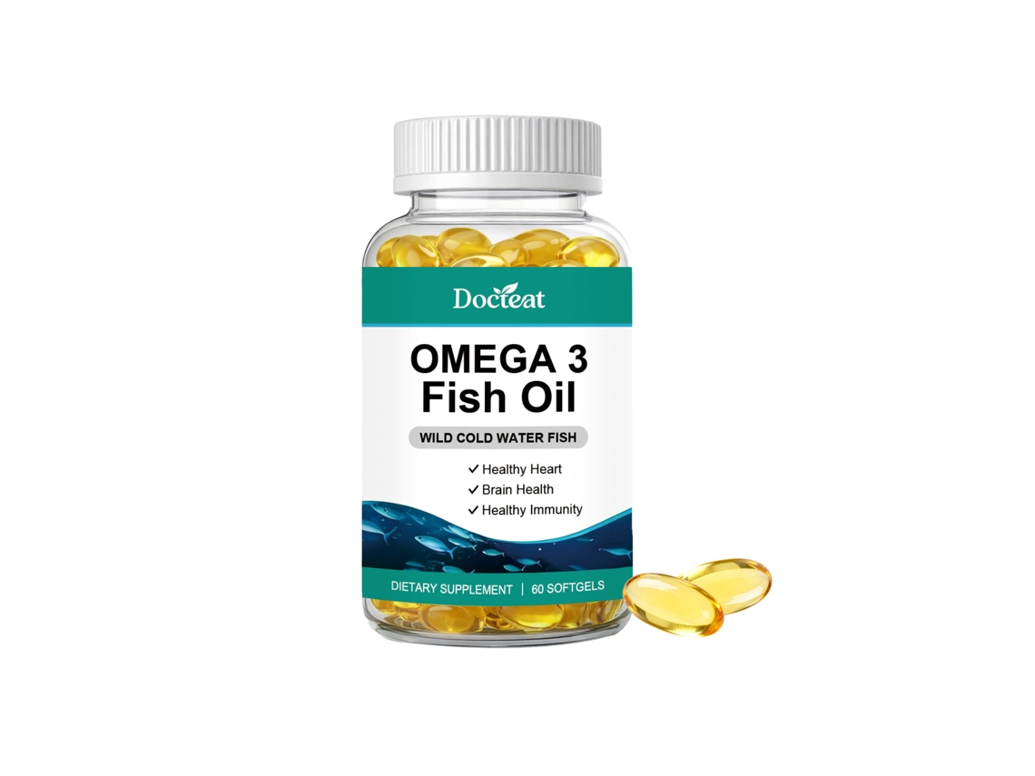 Cápsulas Docteat Omega 3 Suporte Energético