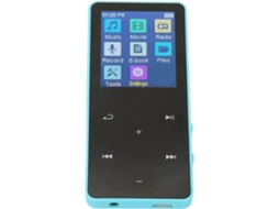 Reprodutor De Mp3 Com Rádio Fm E Gravador Voz, Reprodutor De Mp4 Com Tela Sensível Ao Toque 1, 8 Polegadas E Bluetooth