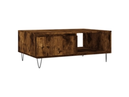 Mesa de centro Carvalho Smoked Madeira Derivatives 90x60x35 cm MAISON EXCLUSIVE