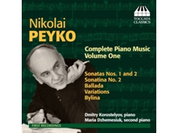 CD Korostelyov,Dmitry/Dzhemesiuk,Maria - Klaviermusik Vol.1 (1CD)