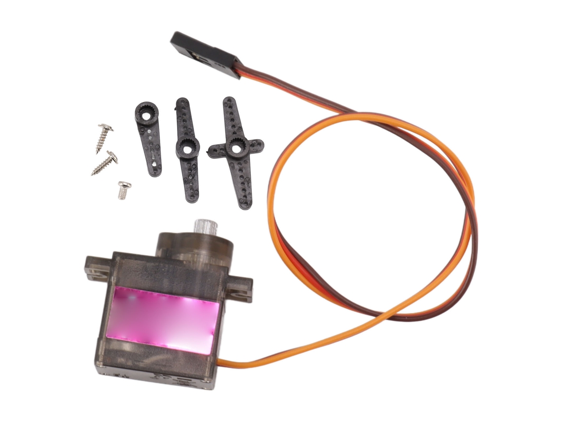 Servo micro 360° mini com braço oscilante | S/MARCA