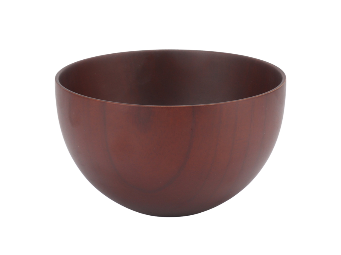 Bowl de Massa de Madeira LAXISCREED Padrão Grão Único