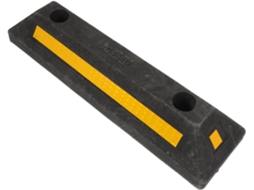 Batente De Borracha Para Rodas, Ideal Para Garagens E Estacionamentos. Limitador De Estacionamento Portátil, Resistente E Antirretorno.