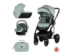 Carrinho De Bebé 3 Em 1 Imperium Para Bebés Até 22 Kg - Chipolino - Matcha