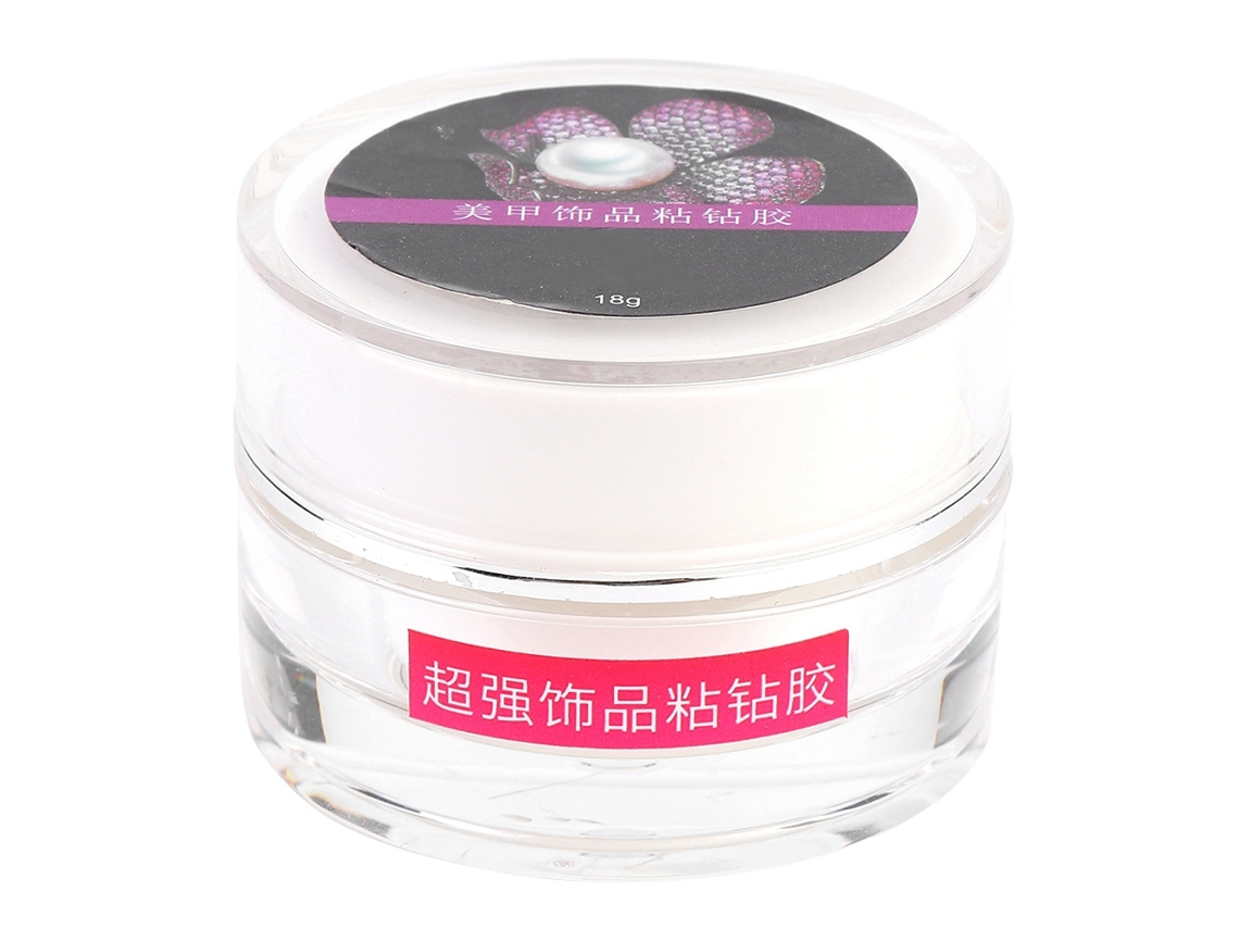 Cola Para Uñas Artificiales Y Artesanía De Uñas, Adhesivo Para Joyería De Manicura, Decoración Con Piedras Preciosas, Punta De Uña Falsa 18g