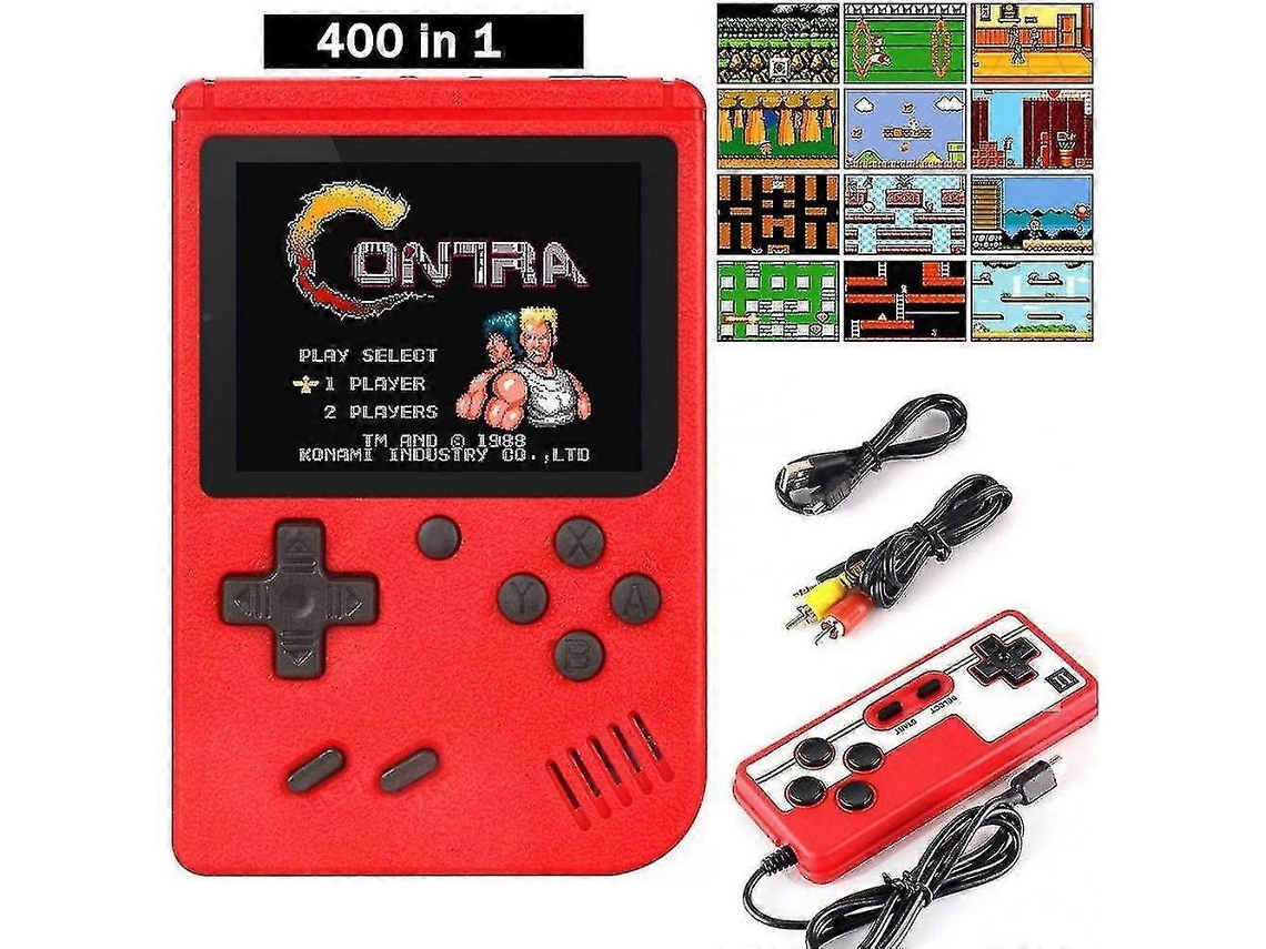 Console De Jogos Portátil, 400 Jogos Clássicos De Fc Com Tela 3,0 Nostalgia88