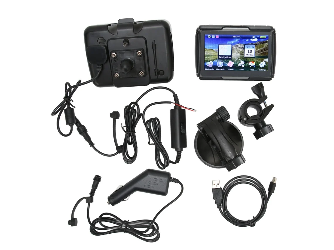 Navegador Gps LAXISCREED 4.3 Polegadas Impermeável