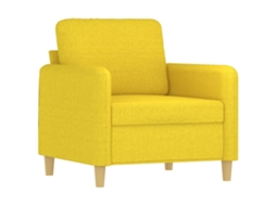 Sofa Chair, Sofa Chairs Vidaxl Amarelo Tecido (n/a)