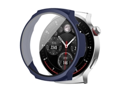 Capa Protetora Integrada Em Pc + Película De Vidro Temperado Para O Smartwatch Aigo V8.