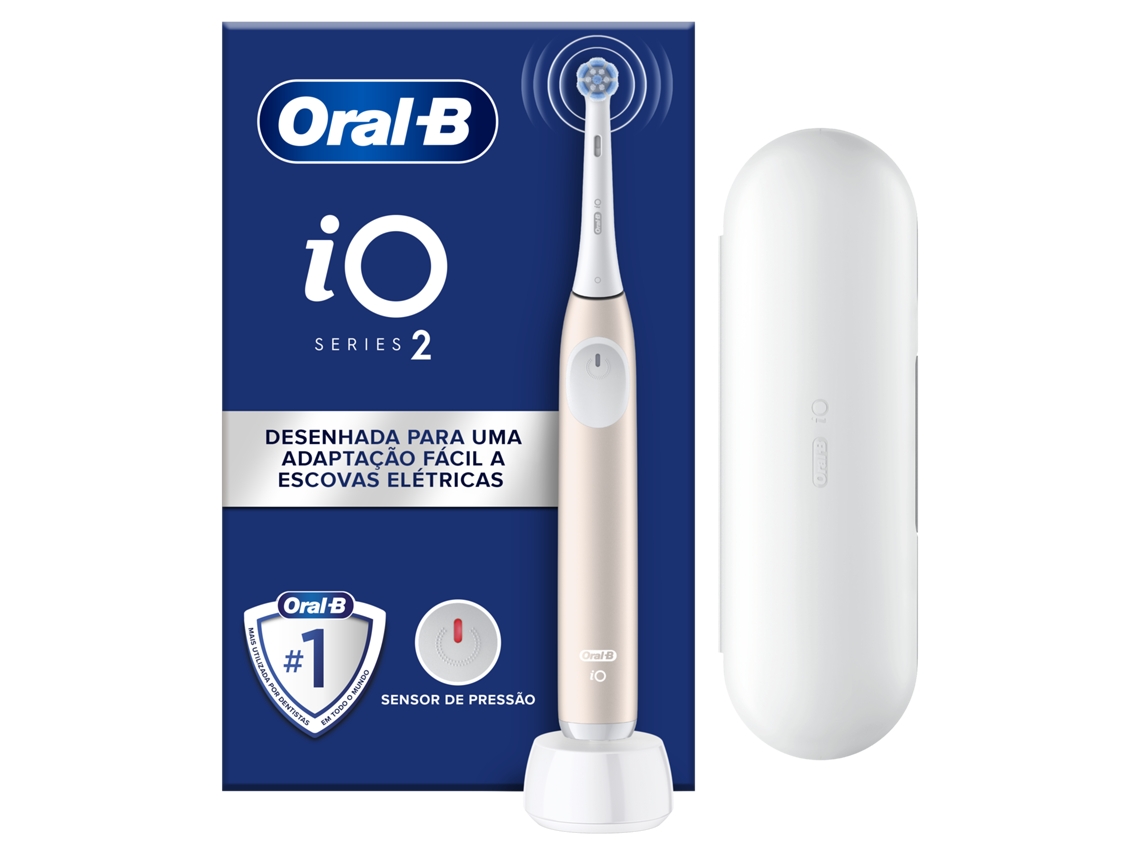 Escova Dentes Elétrica ORAL-B IO2 Rosa (1 Unidade)