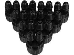 Conjunto De 10 Conectores Mangueira Plástico Com Rosca 3/4" Para
