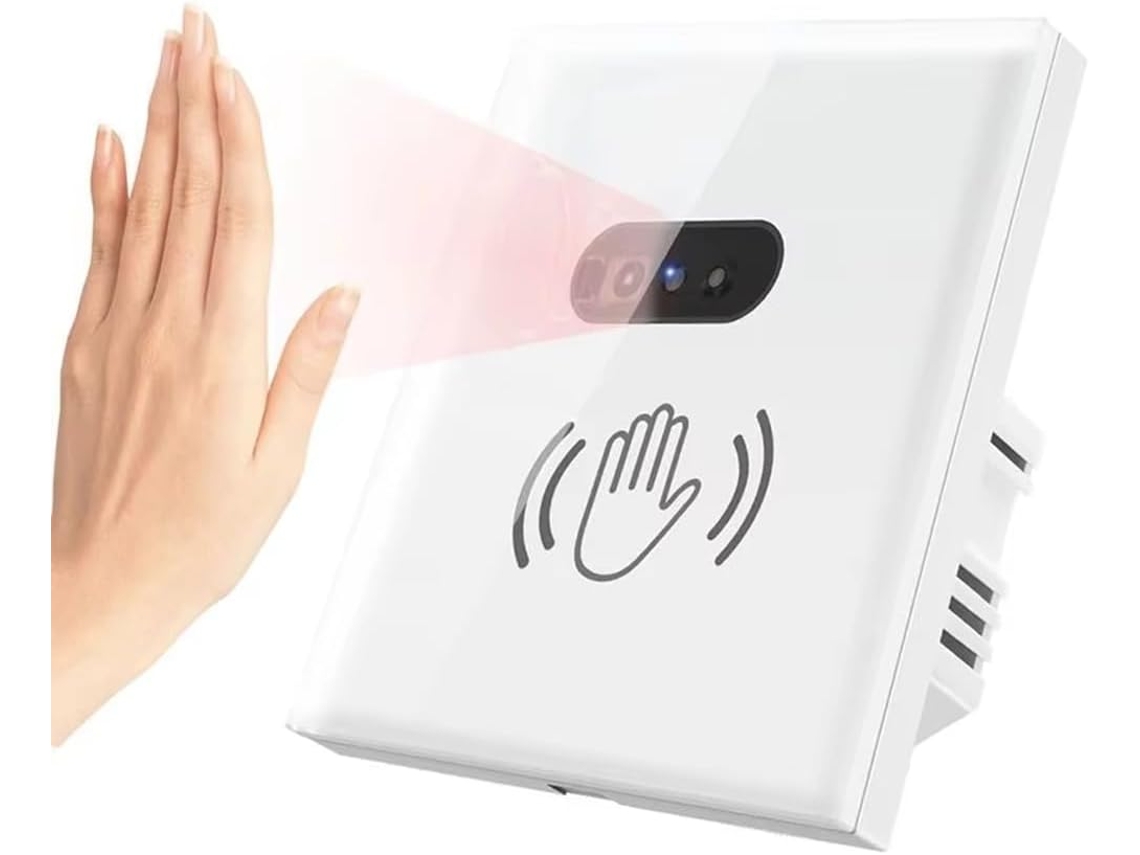Interruptor De Parede Inteligente Com Sensor Infravermelho, Sem Necessidade