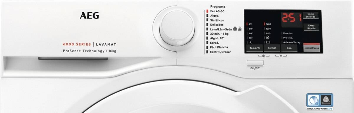 Máquina de Lavar Roupa AEG L6FBI147P - 5408143