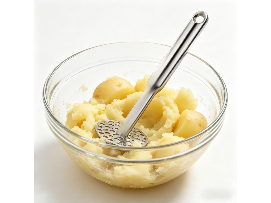 Espremedor De Batatas Em Aço Inoxidável, Resistente Qualidade