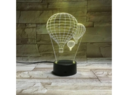Lâmpada De Noite 3d Led Globo Aéreo Para Quarto De Crianças Mesa 2025