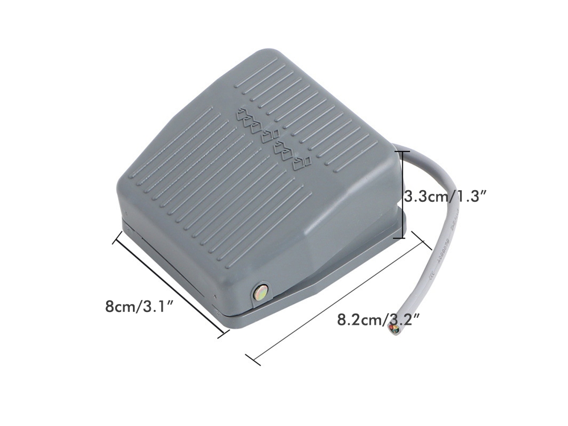 Interruptor De Pedal Tfs 201 Ac 250v 10a Spdt Nc No Interruptor De Pé Treadle