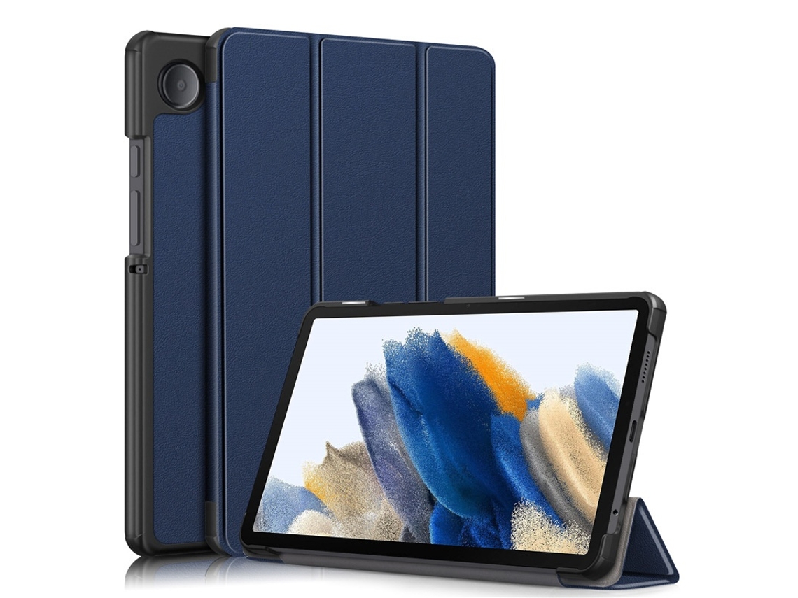 Elysve Capa Protetora Para Samsung Galaxy Tab A9 8,7 Polegadas Sm-x115, Proteção Antiqueda, Cor Azul
