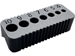 Guia De Vertical 90 Graus, Design Métrico Para Brocas 4 Mm A 10 Gabarito Incluído