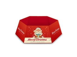 Laxiscreed Capa De Árvore De Natal Para Decoração E Base Natalícia, Perfeita Para Festas E Ambientes Festivos