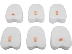 Conjunto De 6 Filtros Laváveis Para Aspirador Pó Shark Hv370 Hv371