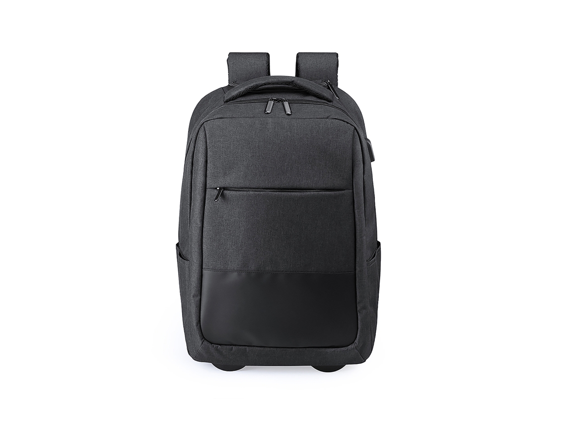 Mochila Trolley Conexão Usb. Bolso Acolchoado Para Laptop. Alças Acolchoadas Dam