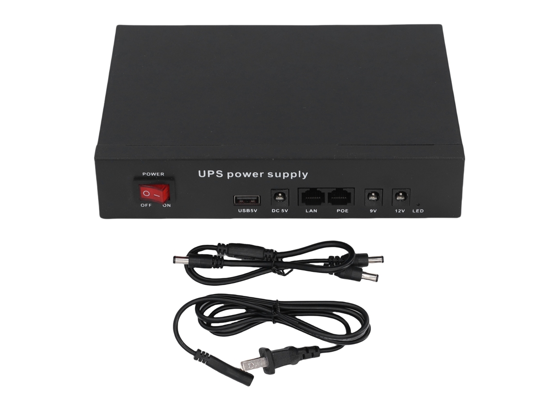 Fonte UPS 12000mah com Saídas Dc5v/9v/12v/poe24v S/MARCA