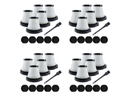 20x Filtro Hepa Conjunto Para Deerma Dx115 Dx115s Dx115c Portátil Aspirador Peças Sobressalentes