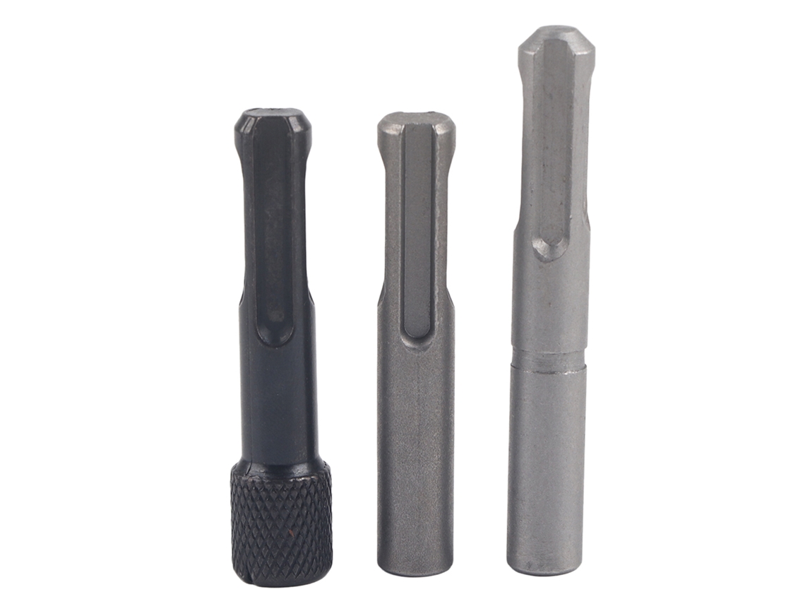 3 Peças Adaptador De Portabrocas De Ponta Hexagonal 1/4" Para Furadeira Sds De Martelo