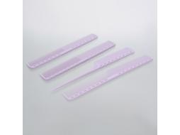 4pcs Pentes De Cabeleireiro Profissionais Conjunto De Pentes De Carbono Para Corte Cabelo Dentes Finos E Largos Antiestático Para Salão Hotel