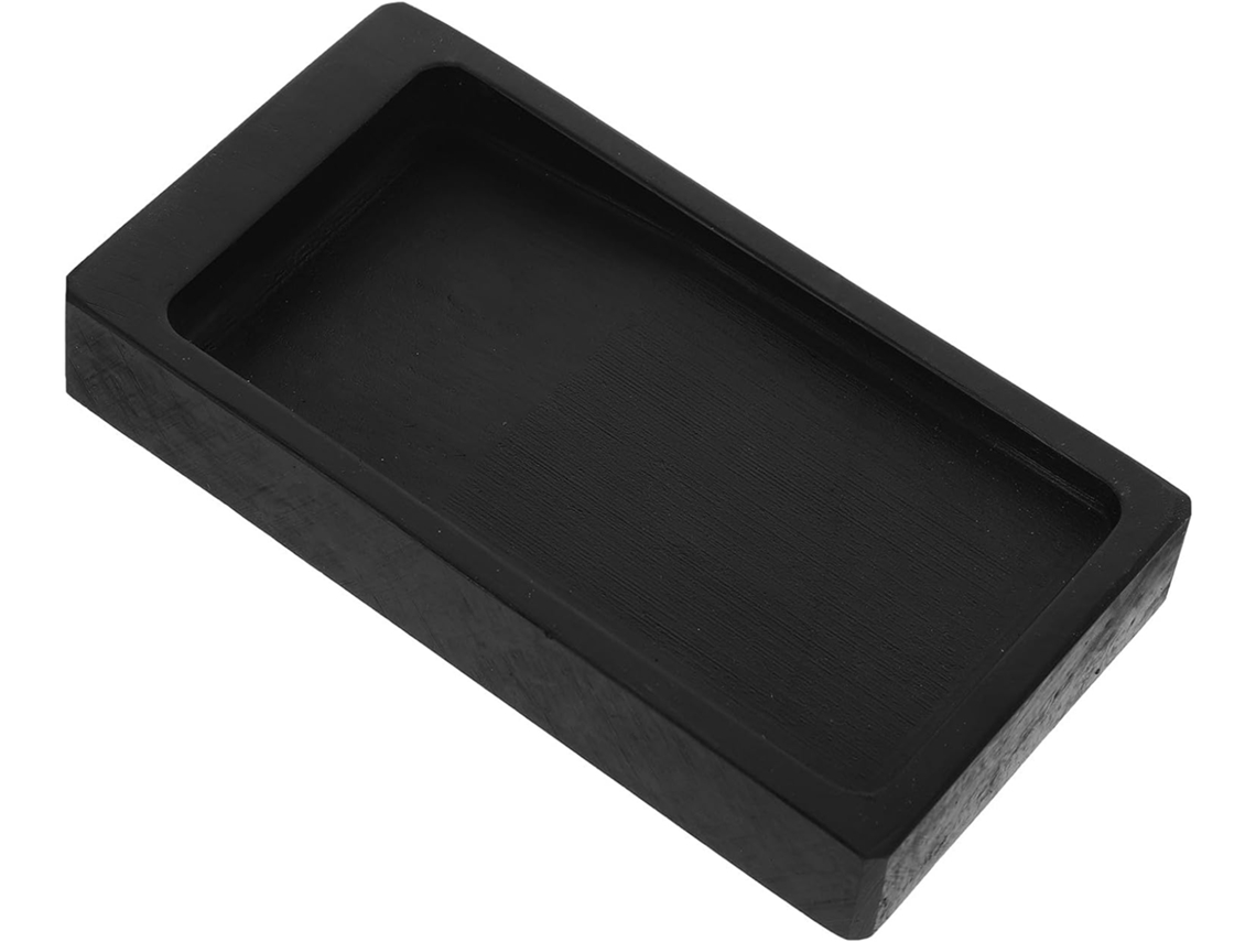 Tinteiro Retangular Natural de 12 Portátil, 7 Cm, para Desenho Artístico CHABERLU