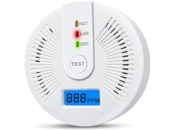Detector De Monóxido De Carbono Com Visor Lcd E Alarme Sonoro Potente, Detector De Co Portátil Para Casa, Trailers E Viagens