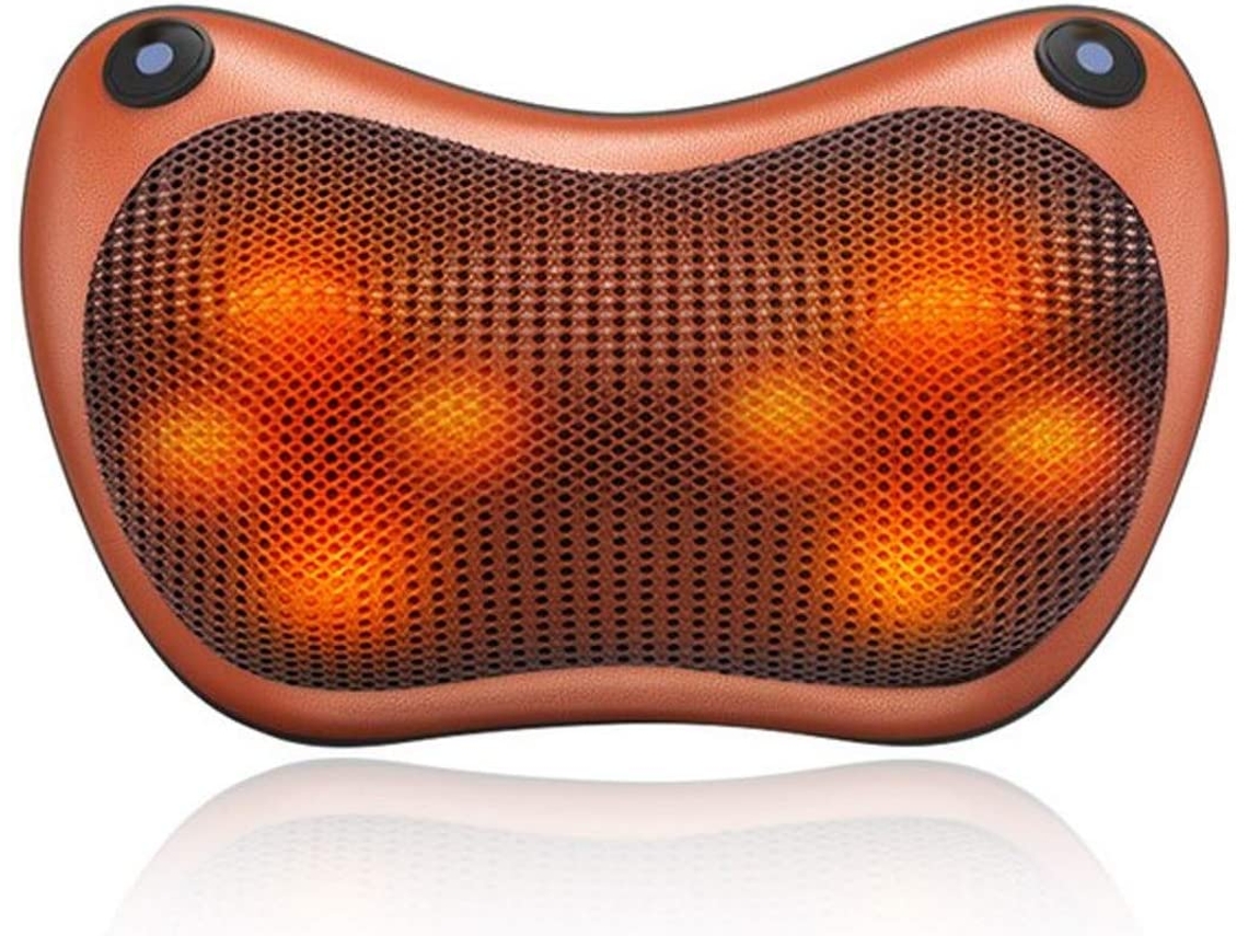 Massageador Shiatsu 3d Com Função De Aquecimento, Massageador Elétrico De Pescoço, Massageador Rotativo Para Pescoço, Ombros, Rela Aquaforge