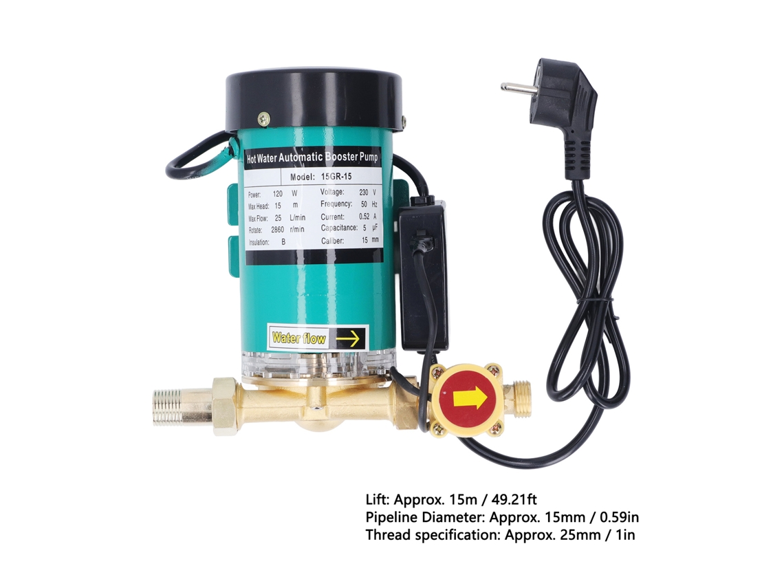 Bomba De Pressão Automática 120w 25l/min 15m