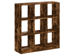 Bookcase, Bookcases Vidaxl Marrom Madeira Processada (102 X 32 X 108 Cm)