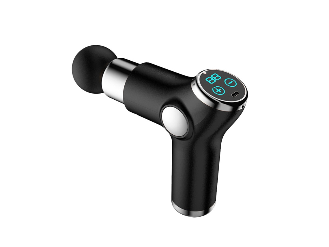 Massageador Esportivo, Massageador Portátil, Brilvibera Preto