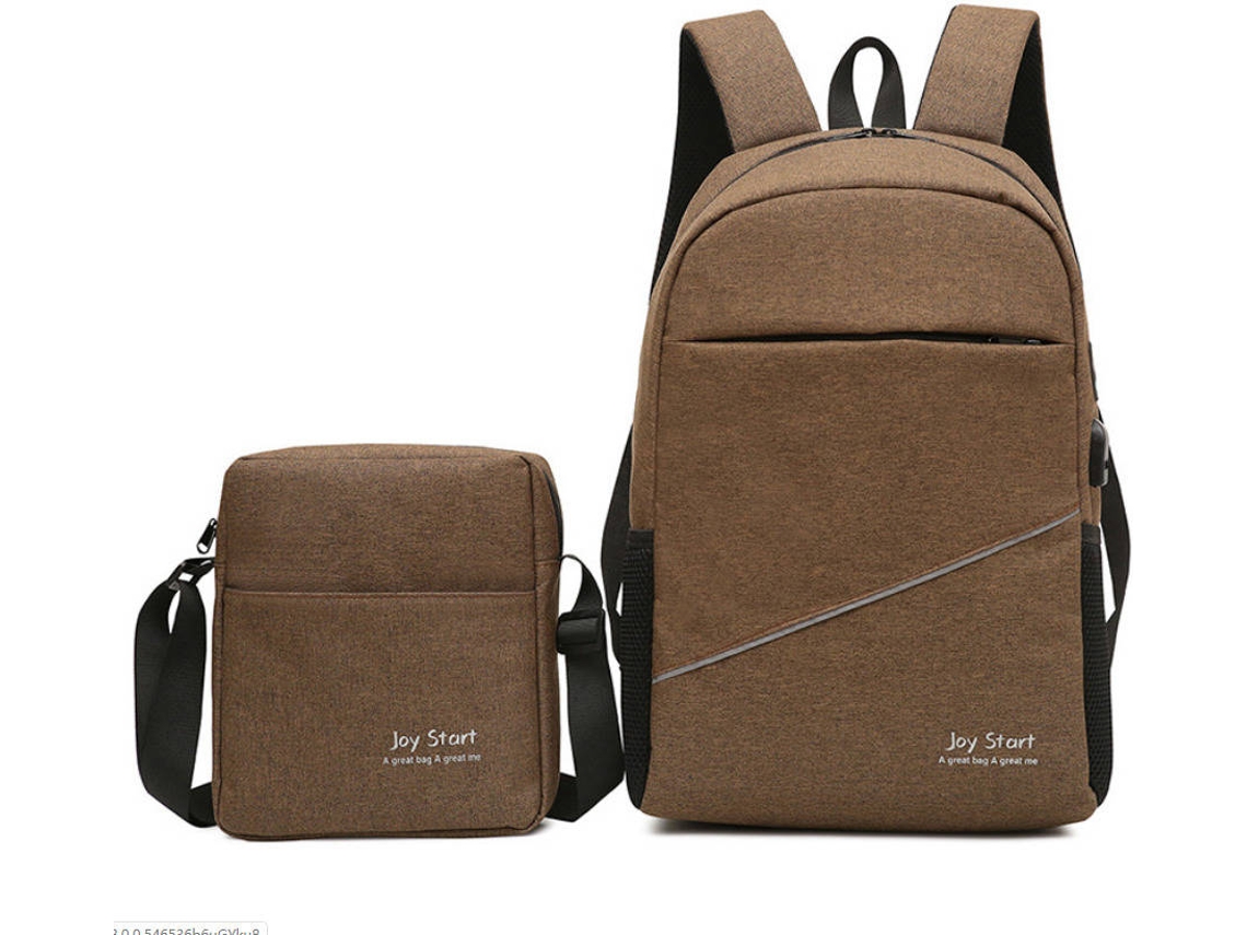 Mochila e Bolsa Joy Start Castanho
