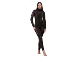 Wetsuit de Caça Submarina Seawalker 5 Mm Preto Lsalvimar