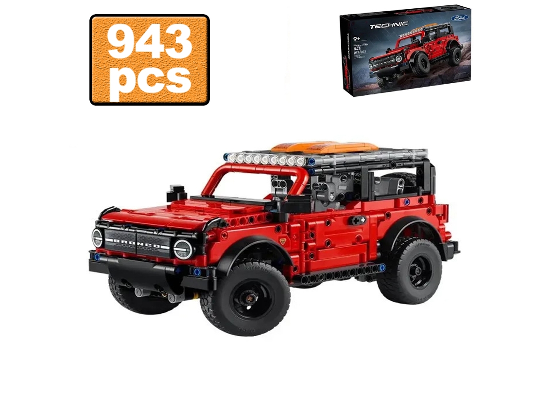 Modelo de carro off-road Tourada com 943 peças MDUG