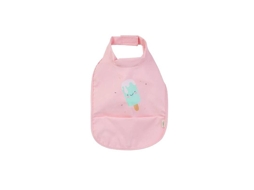 SARO Babete Impermeável Rosa Ref.1656