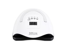 Lâmpada Para Unhas Uv De 180 W Com Secador, Cura Em Gel E Temporizador, Ferramenta Profissional De Led