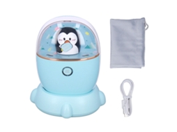 Aquecedor de Mãos Recarregável Usb 45 55°c Bateria 5000mah Azul S/MARCA