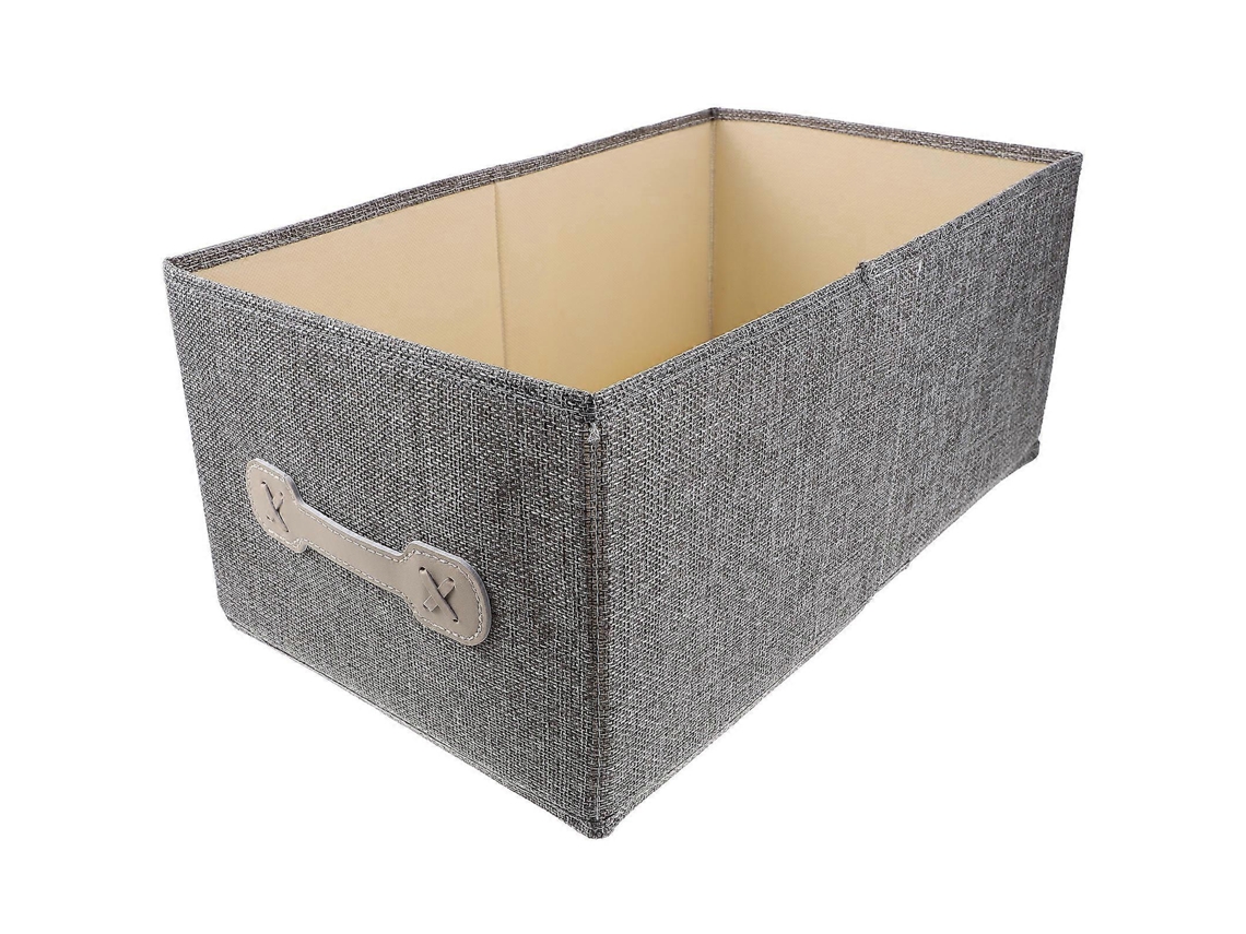 Organizador De Roupas Dobrável Para Armário, Ideal Para Organização Doméstica, Cinza, 41 X 24 X 18 Cm, 1 Conjunto Olysi Shop
