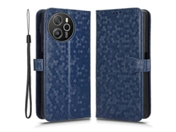 Para Blackview Shark 8/ Oscal Tiger 12 Case Dot Pattern Pu Couro Capa De Telefone Fecho Magnético Suporte