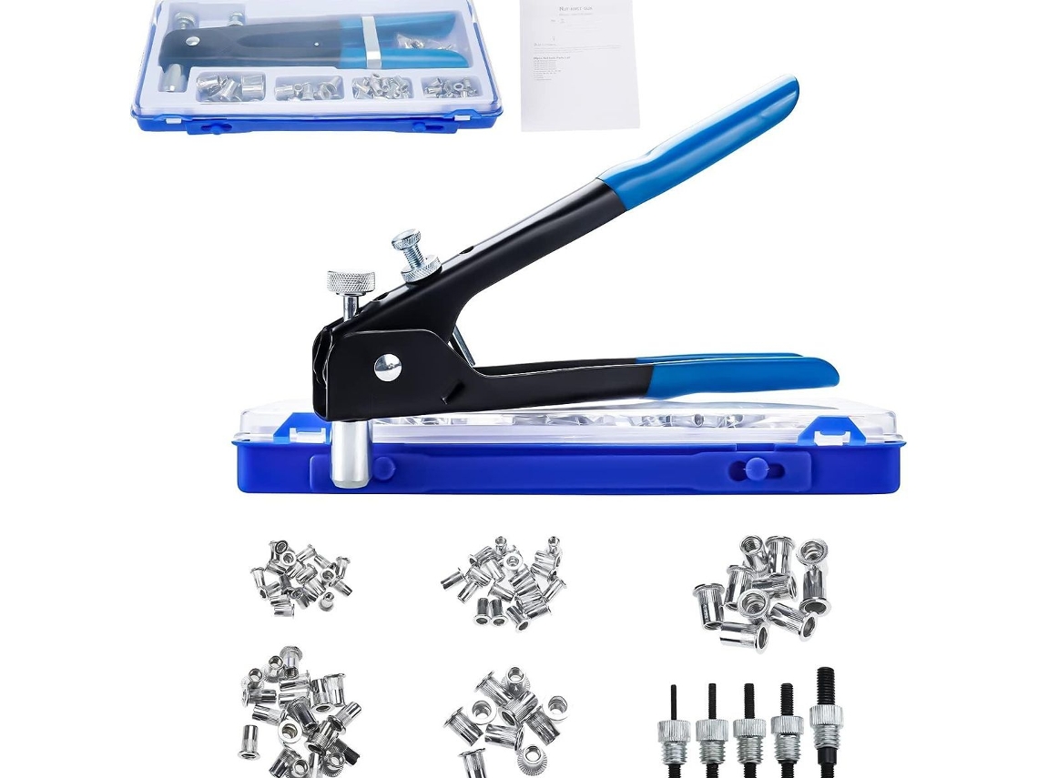 Pacote com 86 Chaves de Rebite AQUAFORGE