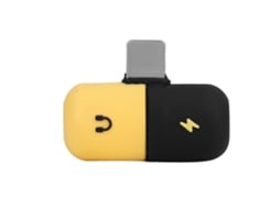 Adaptador de Áudio de Carregamento 2 em 1 EOOCOO
