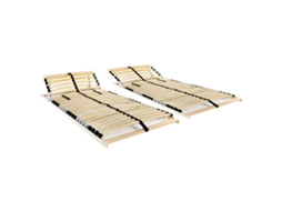 Bed Slatted Base, Bed Slatted Bases Vidaxl Marrom Madeira (70 X 200 Cm)