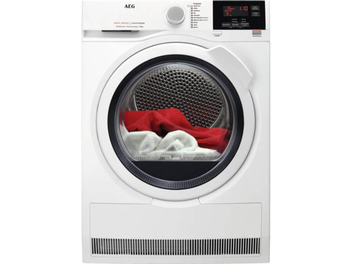 Máquina de Secar Roupa AEG T6DBG821 (8 kg - Condensação - Branco)