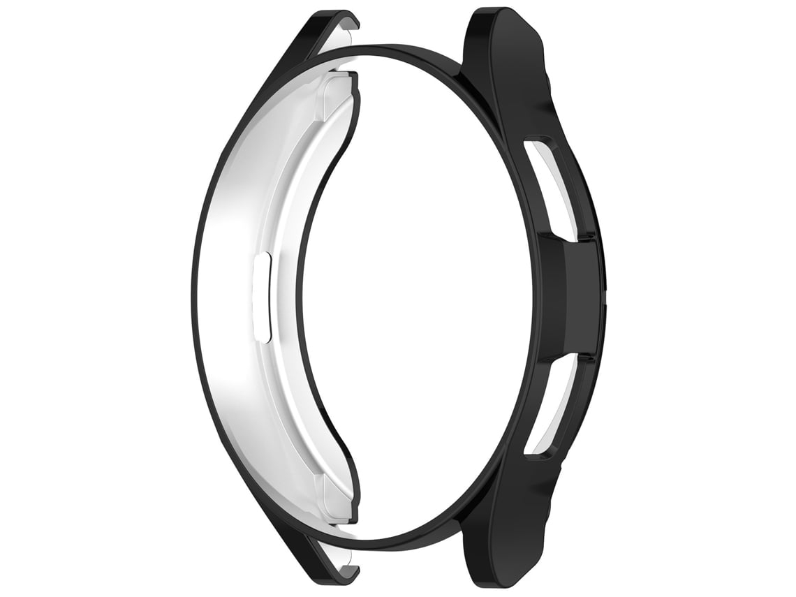 Capa Protetora, Compatível Com Samsung Galaxy Watch 6 Classic 43 Mm Preta, Acabamento Moderno