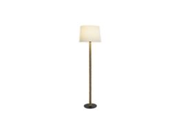 Luminária de Chão Metálica com Corda, 42x42x151cm ALEXANDRA HOUSE LIVING