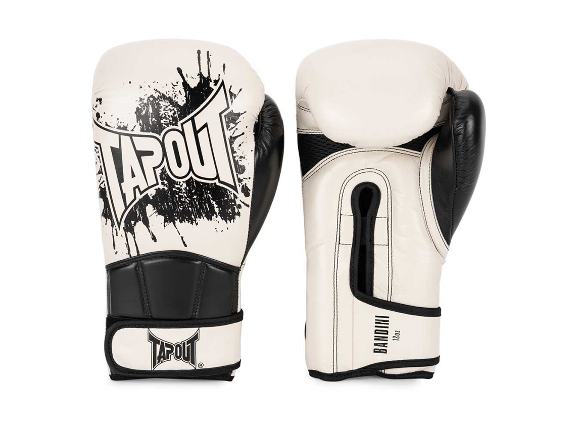 Luvas de Boxe de Couro Bandini Beige 10 Oztapout